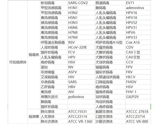 病毒保存液检测